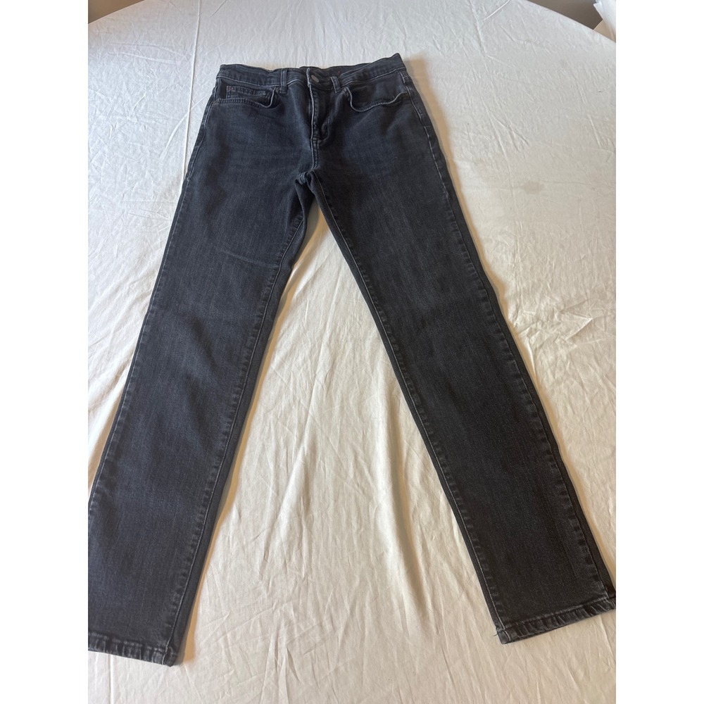Marine Layer Slim Fit Jeans Mens 32x30 Charcoal Black Stretch Denim